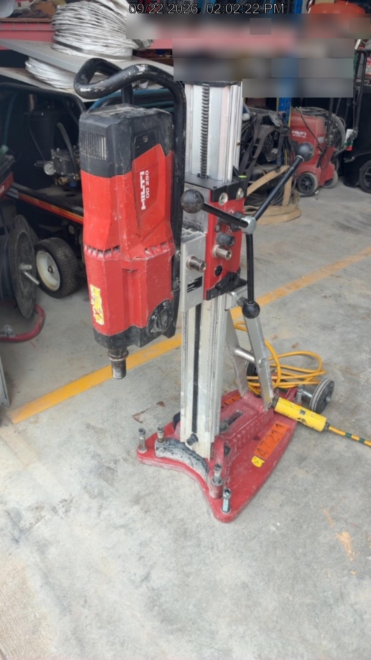 2019 HILTI DD 250