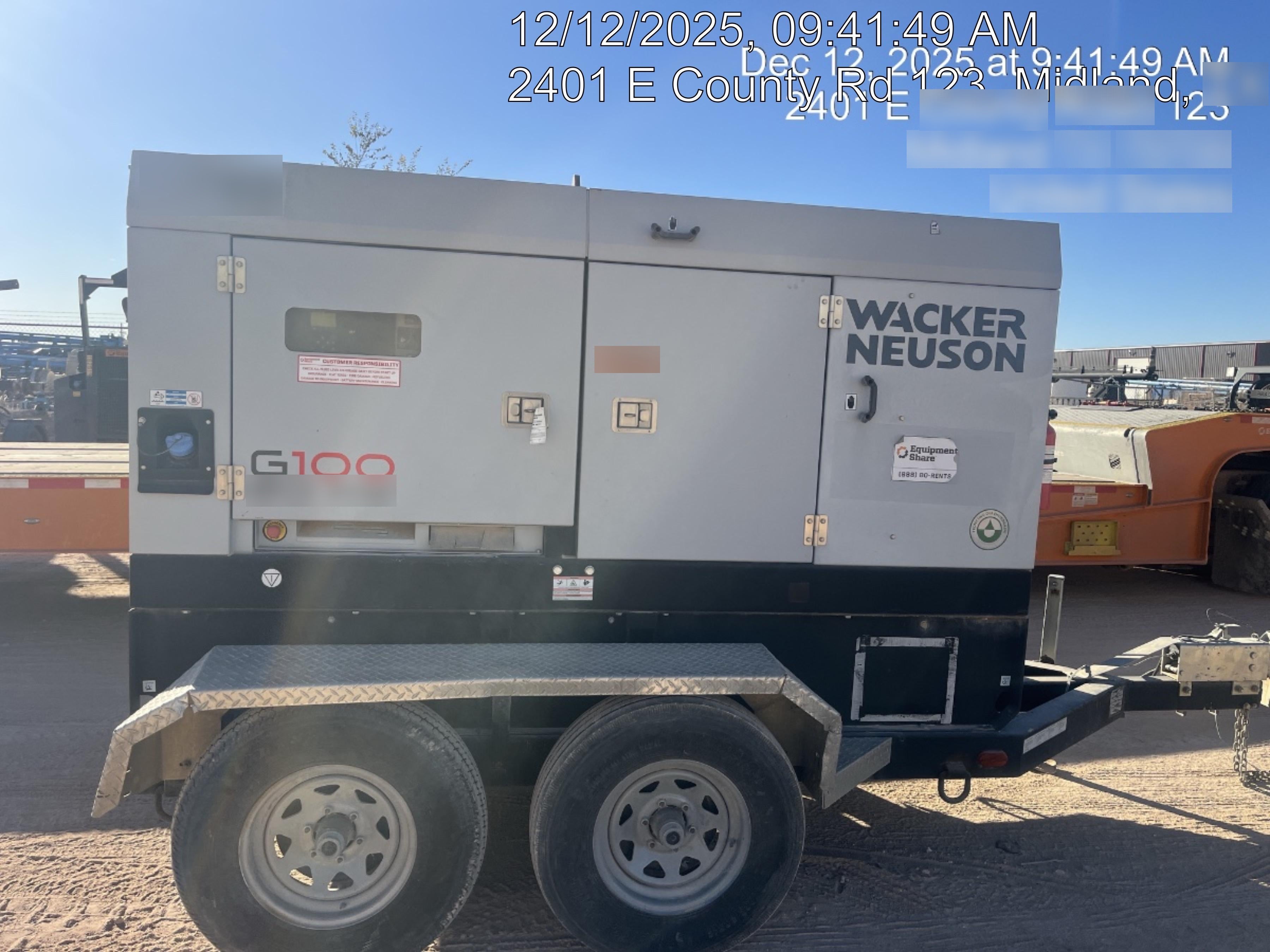 2018 WACKER NEUSON G100