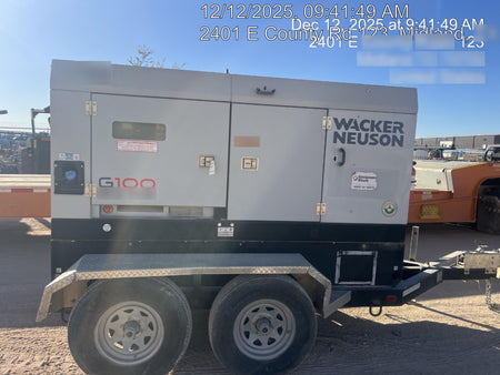 2018 WACKER NEUSON G100