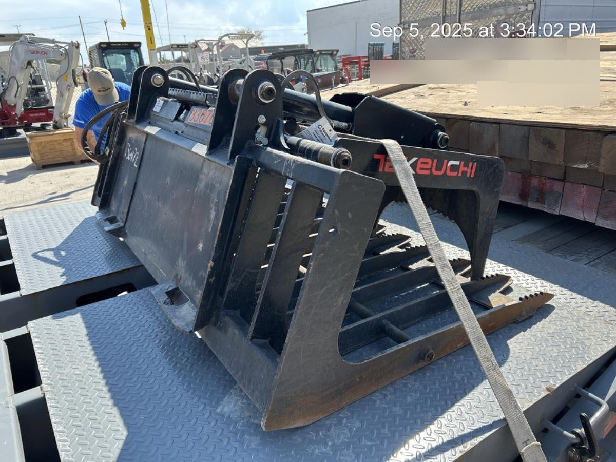 2022 TAKEUCHI 72" Skeleton Grapple Bucket - Takeuchi