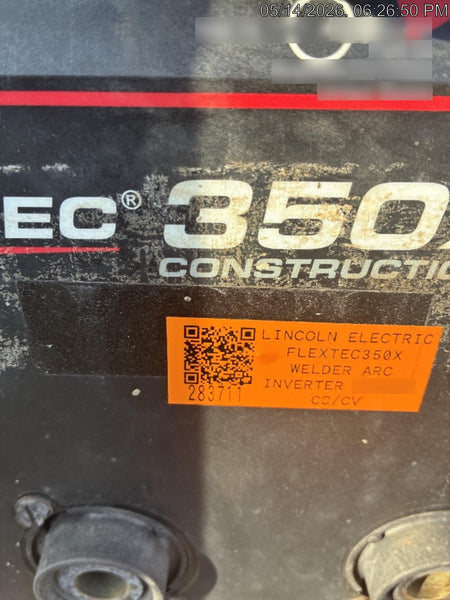 2022 LINCOLN ELECTRIC FLEXTEC 350X