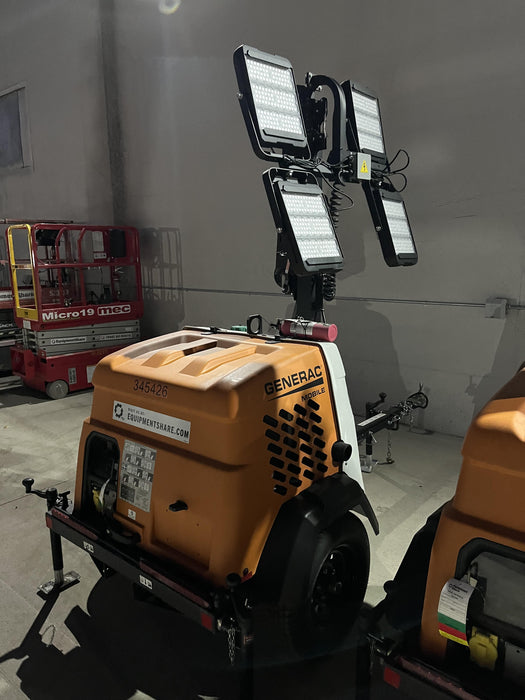 2023 Generac MLT2 Diesel, Flex Switch 120V Input, Powerzone Controller, (4) 320W LED Lights, 4kW Generator, 39.9 Gal Fuel Tank, 2" Ball, T3