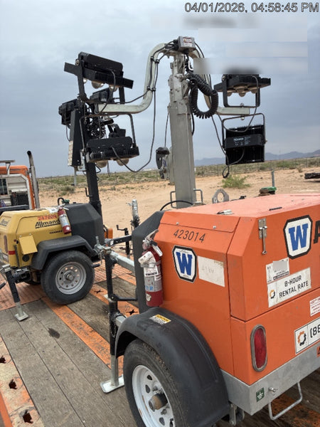 2024 Wanco WLTT-4MM4K Diesel, Deep Sea Controller, Shore Power Plug, Auto Start, (4) 350W LED Floodlights, 4kW Generator, 60 Gal Fuel Tank, 2" Ball, T3