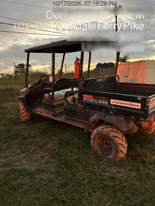 2022 Club Car CA1700D Canopy, Diesel, 4 Passenger