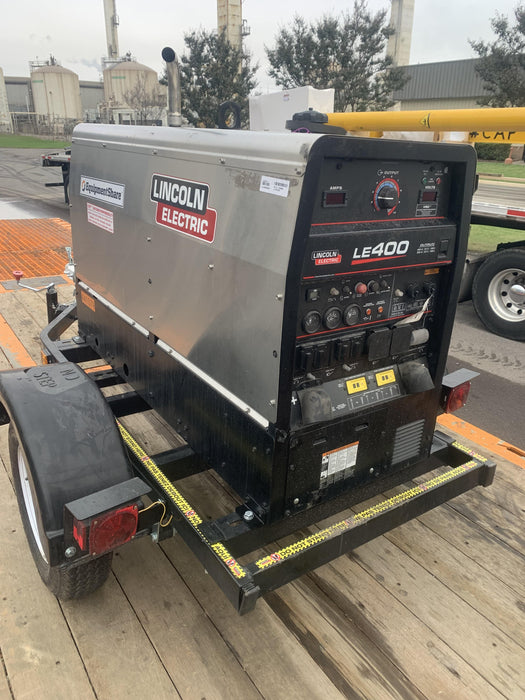 2024 Lincoln Electric LE400 Kubota V1505, Trlr, Cable Rack, Light Kit, ES Decals, T3