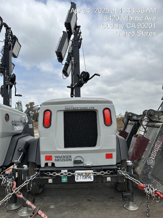 2024 Wacker Neuson LTT4 Diesel, Kohler KDW702, Deep Sea Controller, Auto Start, LED 320W, Bypass Outlet, T3