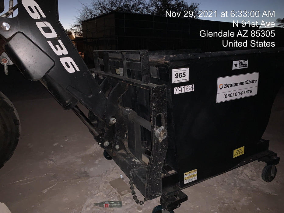 2020 STAR INDUSTRIES M-1820 - Self-Dump Hopper