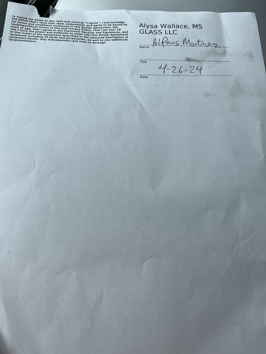 2020 HARRINGTON CF030-20