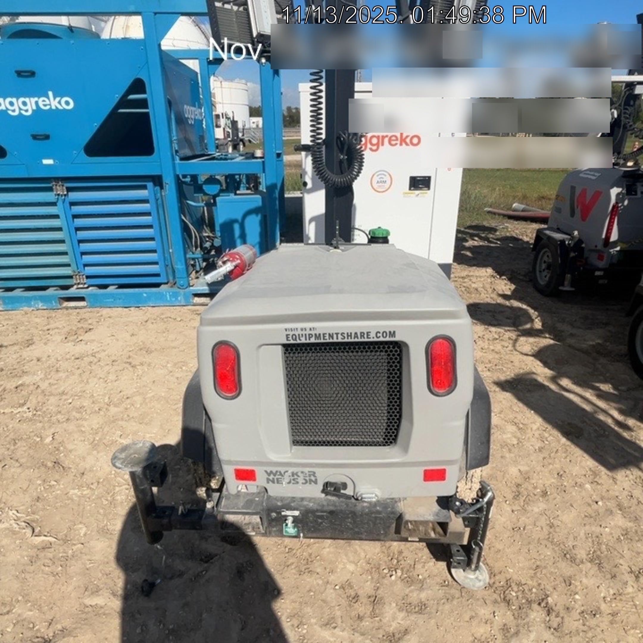 2024 Wacker Neuson LTT4 Diesel, Kohler KDW702, Deep Sea Controller, Auto Start, LED 320W, Bypass Outlet, T3