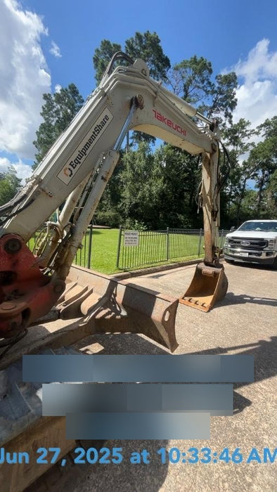 2019 Takeuchi TB290 Takeuchi TB290 Cab/Heat/AC w/Rubber Tracks, Auxiliary Hydraulics, Dozer Blade, Manual QC, 18/24/36" Buckets, Hydraulic Thumb Installed