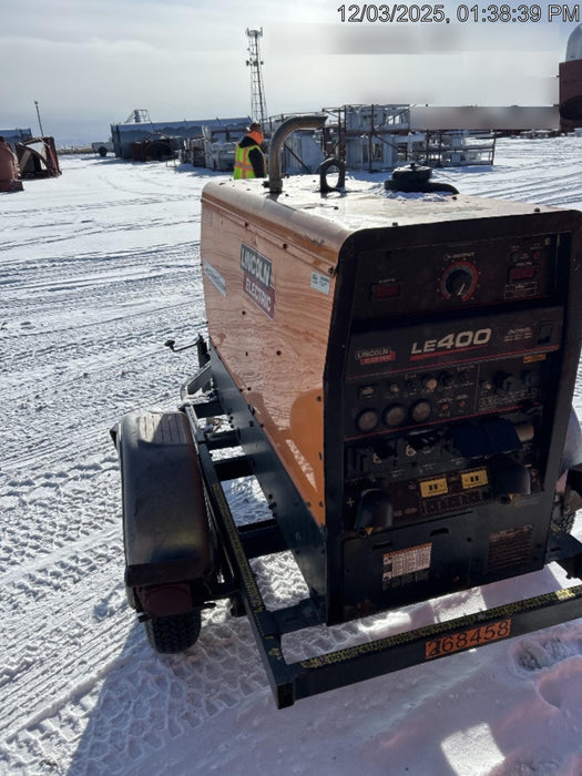 2022 Lincoln Electric LE400 Kubota V1505, Trlr, Cable Rack, Light Kit, ES Decals, T3