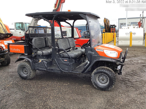 Kubota RTV-X1140W-H Plastic Canopy, Windshield Acrylic Clear, LED Strobe Light, Wire Harness Kit, Back up Alarm
