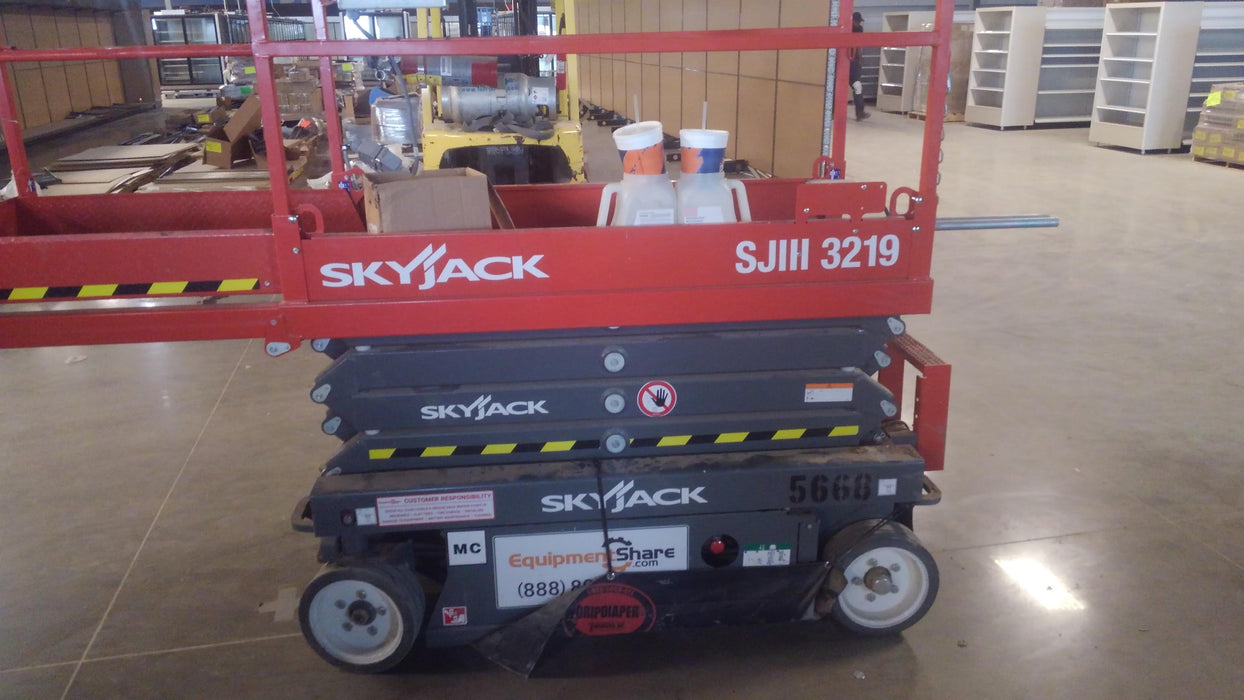 2017 Skyjack SJIII-3219 SJ3219, Trojan Battery Set, Extended Warranty 5yr/5k hr