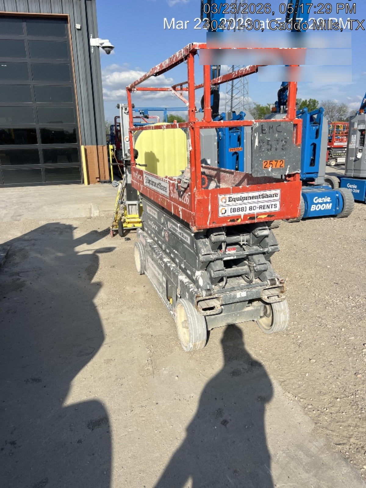2016 Skyjack SJIII-3226 Standard Options