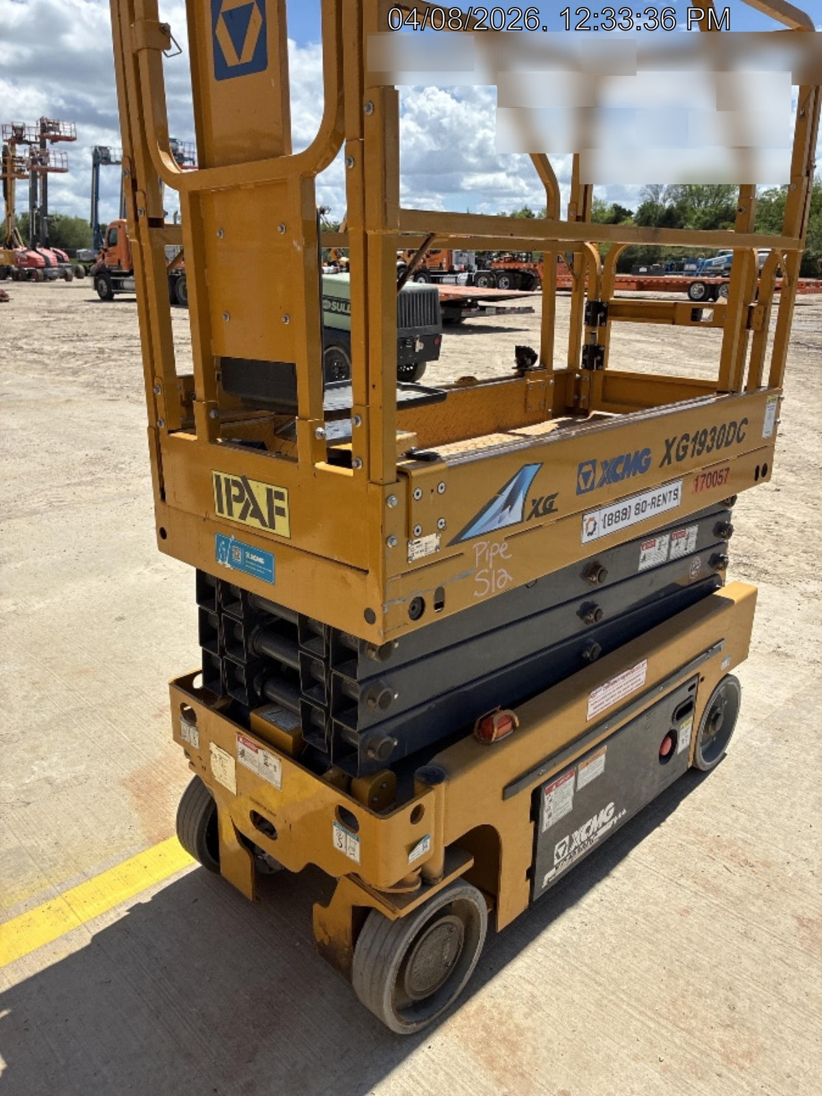 2021 XCMG XG1930DC