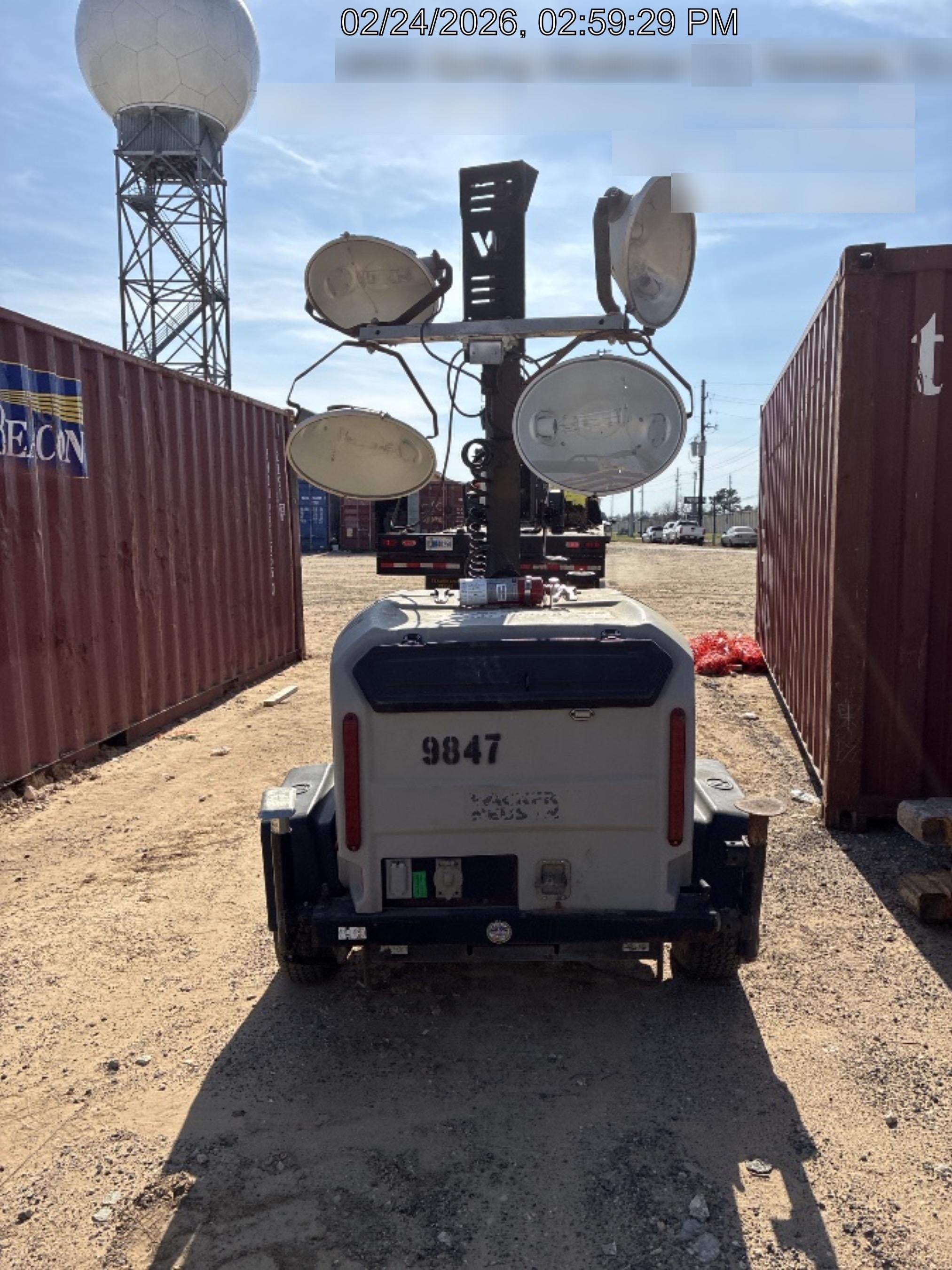 Wacker Neuson LTV6K-MH Wacker Neuson LTV6K Towable Light Tower