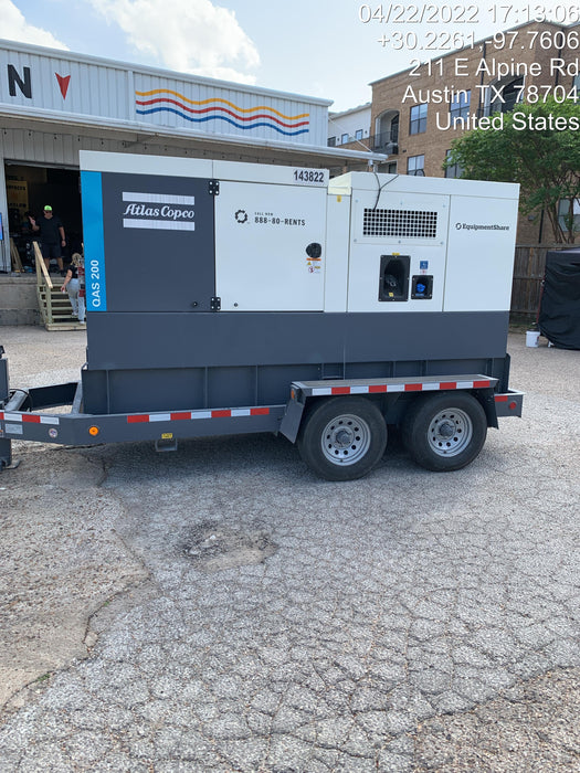 2021 ATLAS COPCO QAS200