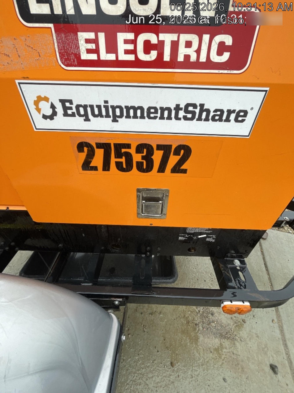 2022 Lincoln Electric LE400 Kubota V1505, Trlr, Cable Rack, Light Kit, ES Decals, T3
