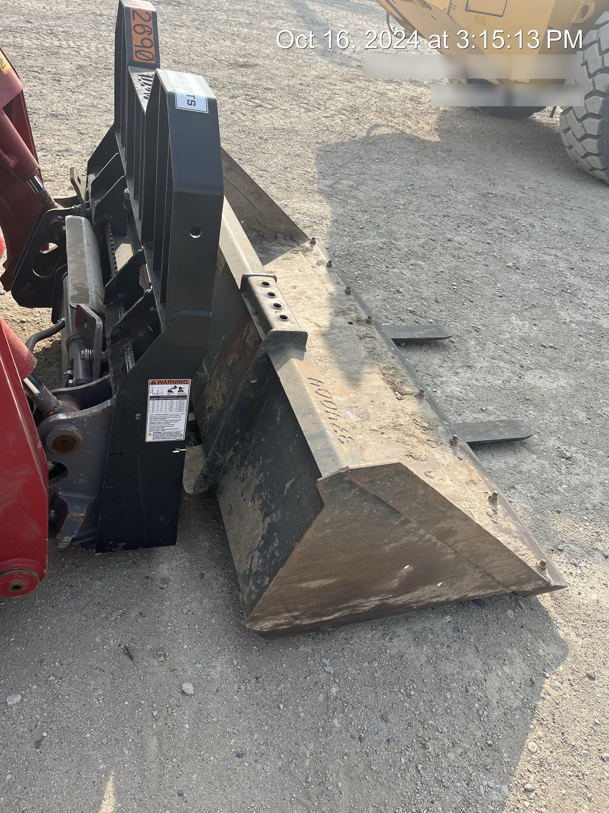 2023 PALADIN 78" Smooth Bucket