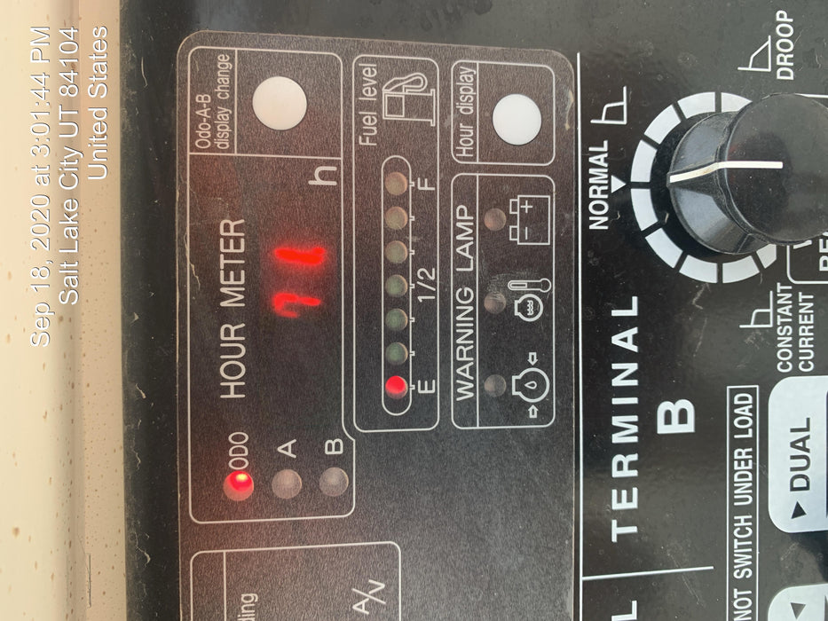 2020 Multiquip DLW400ESA4 400 amp Welder, 14kW, 120/240V, T4F Kubota, Trailer