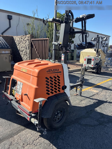 2024 Generac MLT2 Diesel, Flex Switch 120V Input, Powerzone Controller, 
(4) 320W LED Lights, 4kW Generator, 39.9 Gal Fuel Tank, 2" Ball, T3