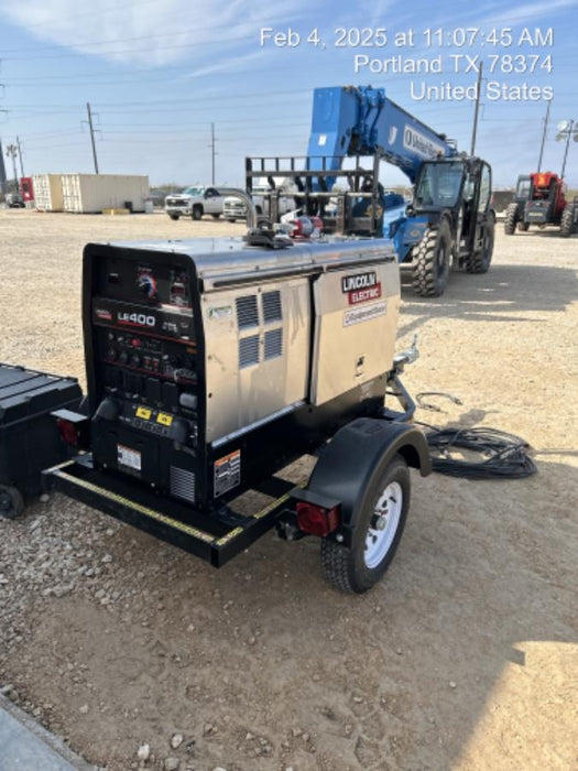 2025 Lincoln Electric LE400 Diesel, Kubota V1505, 22 HP, Trlr, Cable Rack, Light Kit, ES Decals, T3