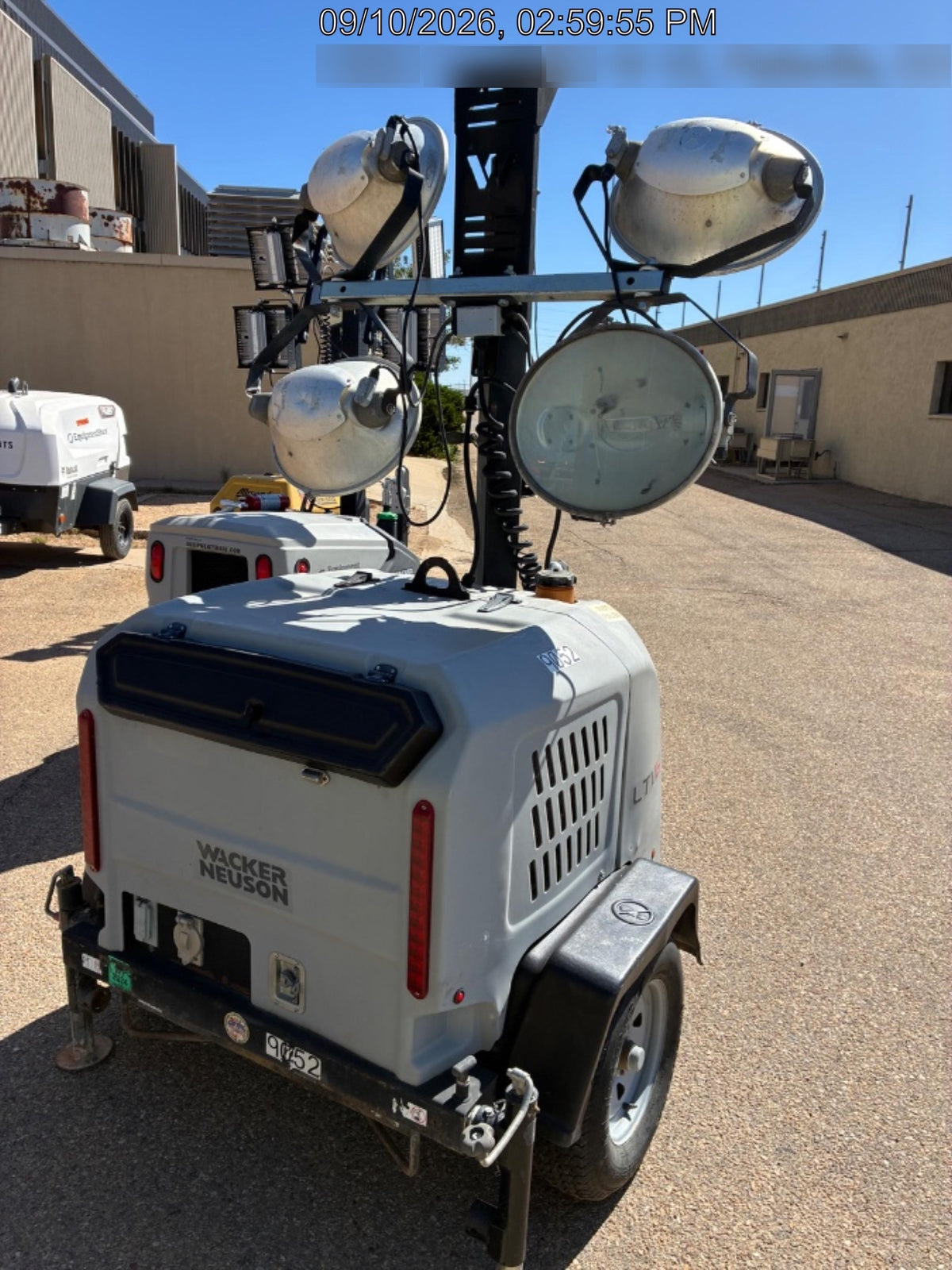 Wacker Neuson LTV6K-MH Wacker Neuson LTV6L Towable Light Tower