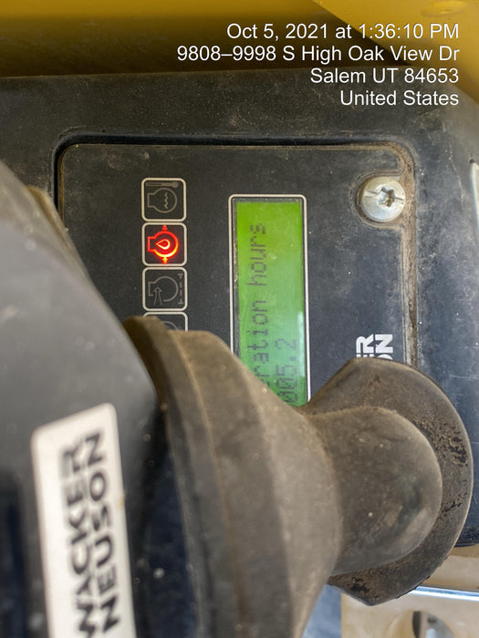 2020 Wacker Neuson DPU90r Vibration plate