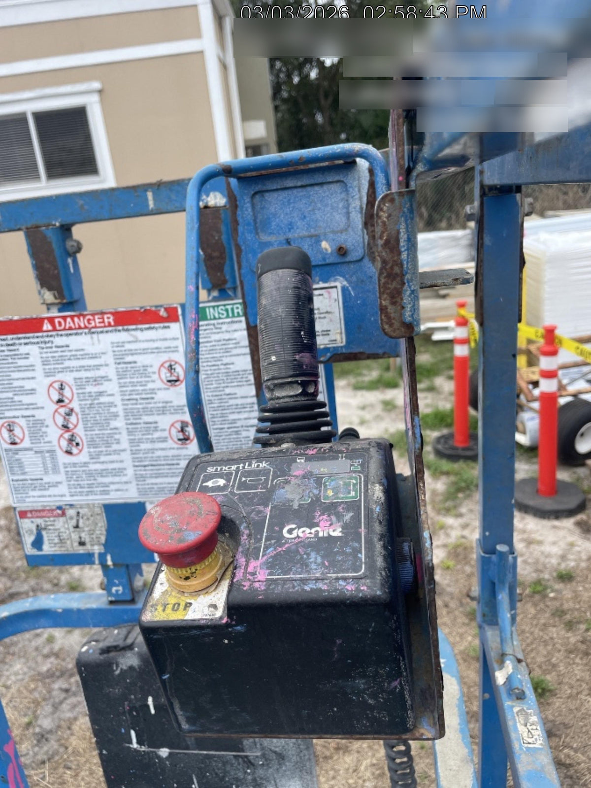 2020 Genie GS-1930 Solid Non Marking Tires, Beacon, Folding rails with half height swing gate