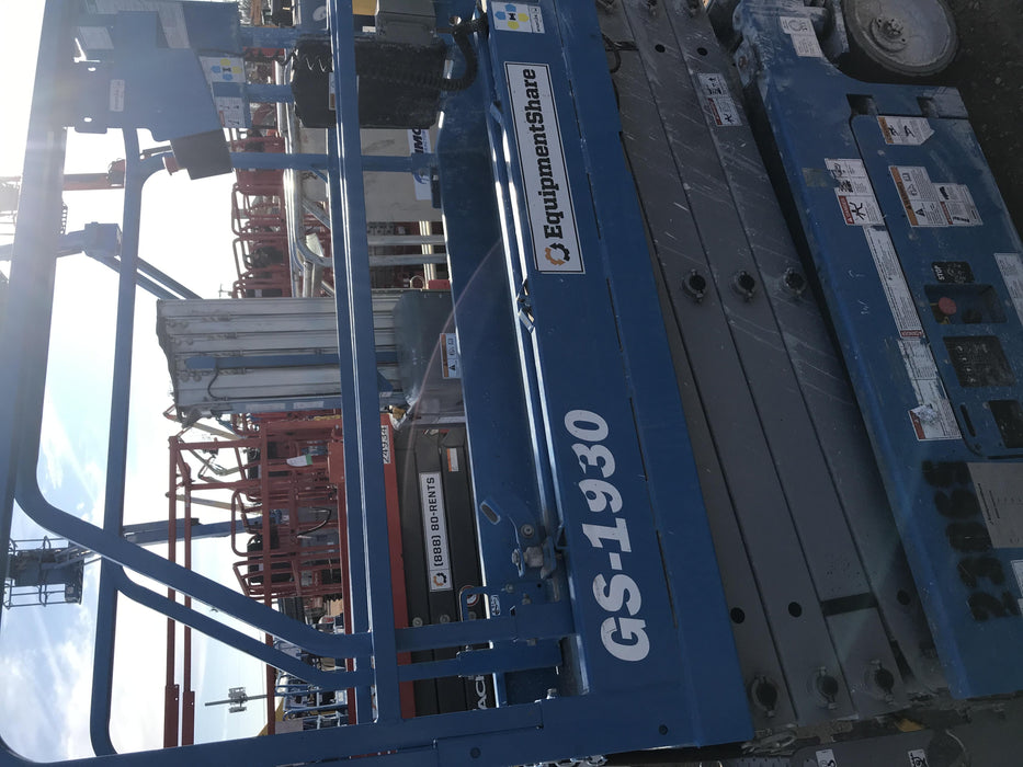 2018 Genie GS-1930 Genie GS-1930 w/Fixed Rail, Chain Entry