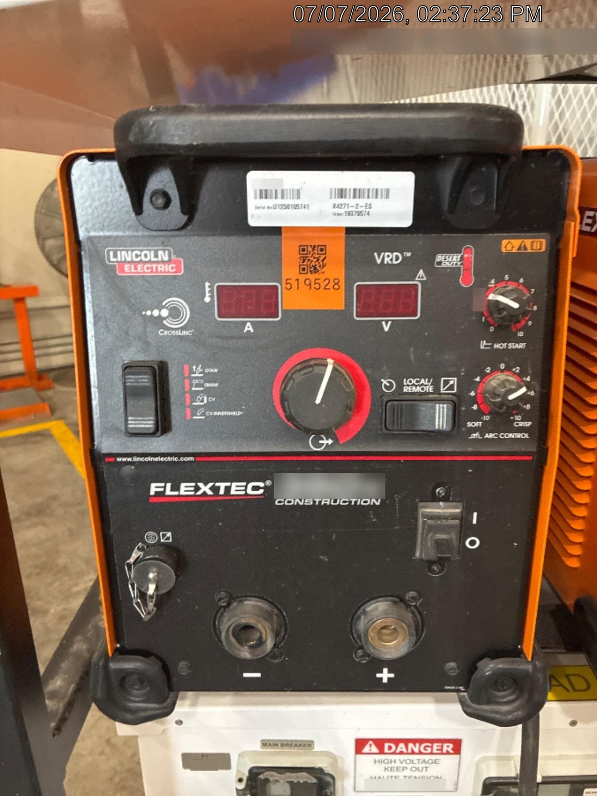 2025 LINCOLN ELECTRIC FLEXTEC 350X