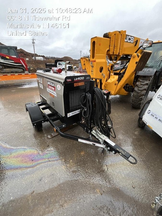 2024 Lincoln Electric LE400 Kubota V1505, Trlr, Cable Rack, Light Kit, ES Decals, T3