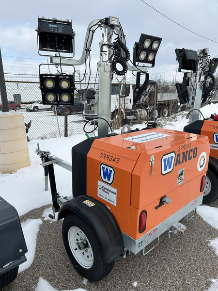2024 Wanco WLTT-4MM4K Diesel, Deep Sea Controller, Shore Power Plug, Auto Start, (4) 350W LED Floodlights, 4kW Generator, 60 Gal Fuel Tank, 2" Ball, T3