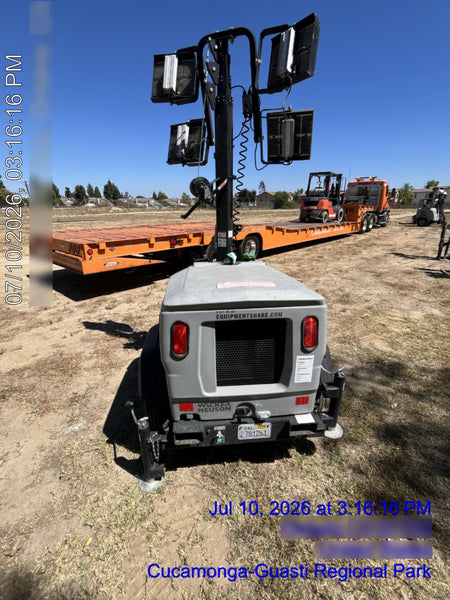 2024 Wacker Neuson LTT4 Diesel, Kohler KDW702, Deep Sea Controller, Auto Start, LED 320W, Bypass Outlet, T3