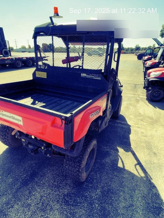 2019 Kubota RTV-XG850WL-H 4wd Utility Cart, Gas, 2 Seat, LED Strobe, Windshield Tempered Glass, Plastic Canopy, Wire Harness Kit, Backup Alarm