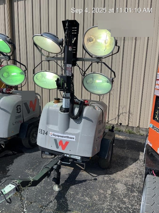 2017 Wacker Neuson LTV6L-MH Wacker Neuson 6 kW Towable Light Generator