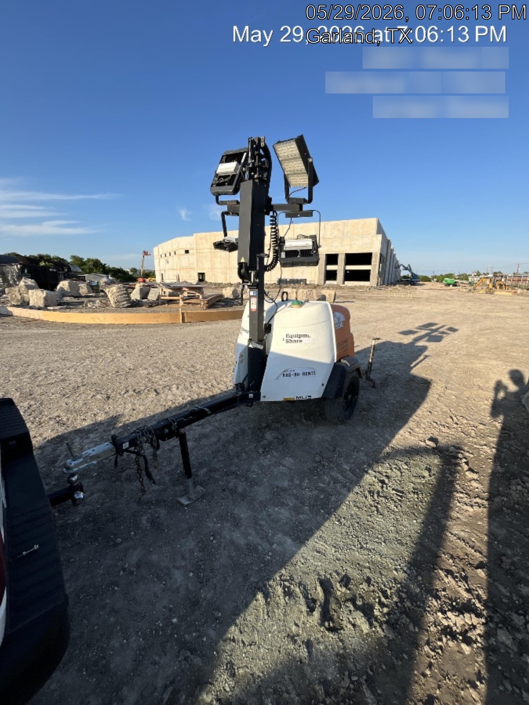 2023 Generac MLT2 Diesel, Flex Switch 120V Input, Powerzone Controller, (4) 320W LED Lights, 4kW Generator, 39.9 Gal Fuel Tank, 2" Ball, T3