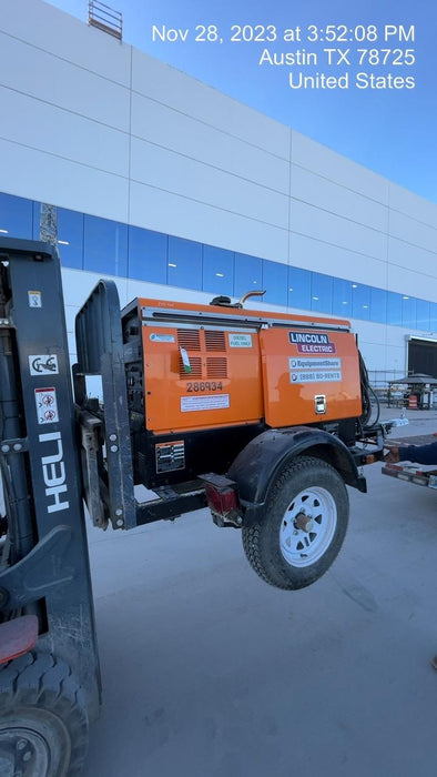 2022 Lincoln Electric LE400 Kubota V1505, Trlr, Cable Rack, Light Kit, ES Decals, T3