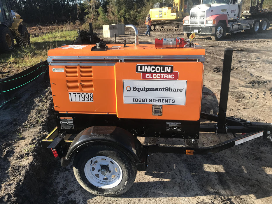 2021 Lincoln Electric Vantage 322 Vantage 322 Ready Pak 3 w/ Decals, ORANGE (includes trailer, cable rack, fender light kit) NO Telematics