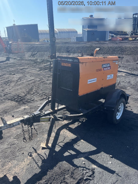 2021 Lincoln Electric Vantage 322 Vantage 322 Ready Pak 3 w/ Decals, ORANGE (includes trailer, cable rack, fender light kit) NO Telematics