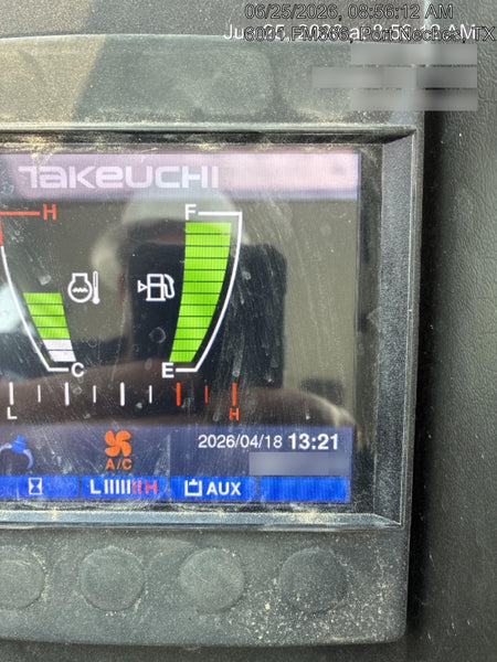 2025 TAKEUCHI TB250-2CR