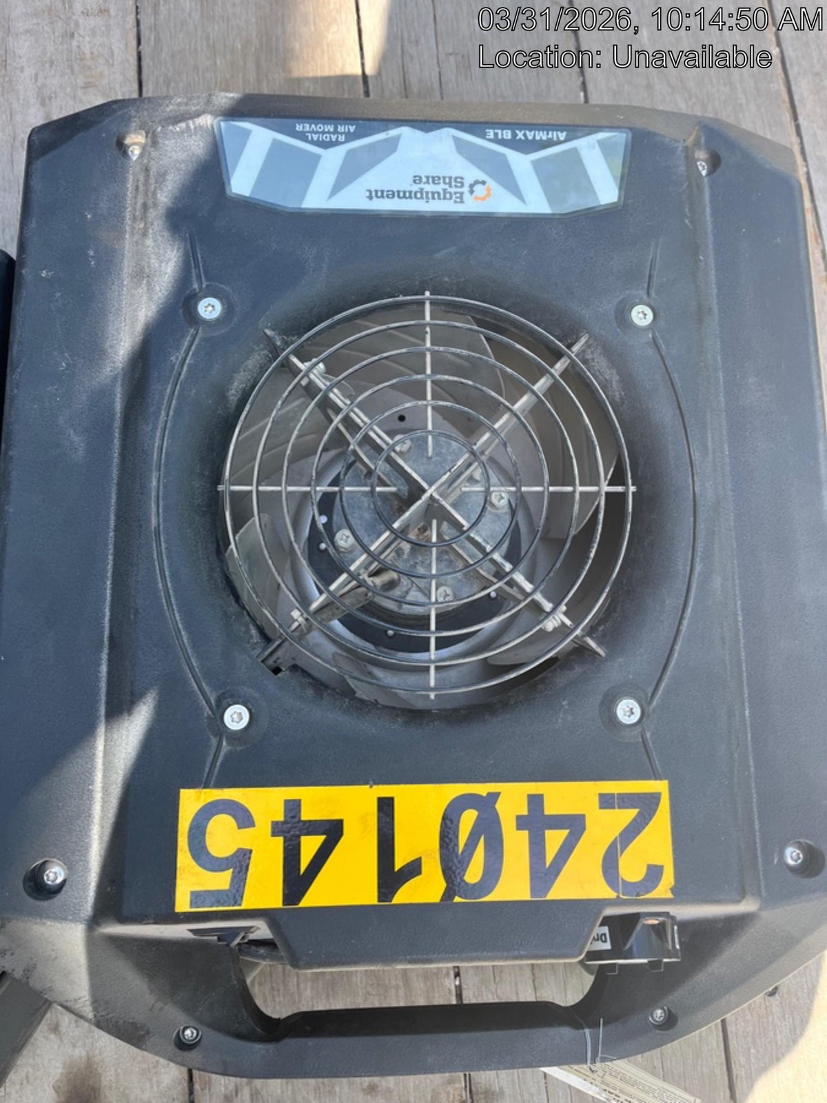 2022 PHOENIX AirMAX Radial Air Mover