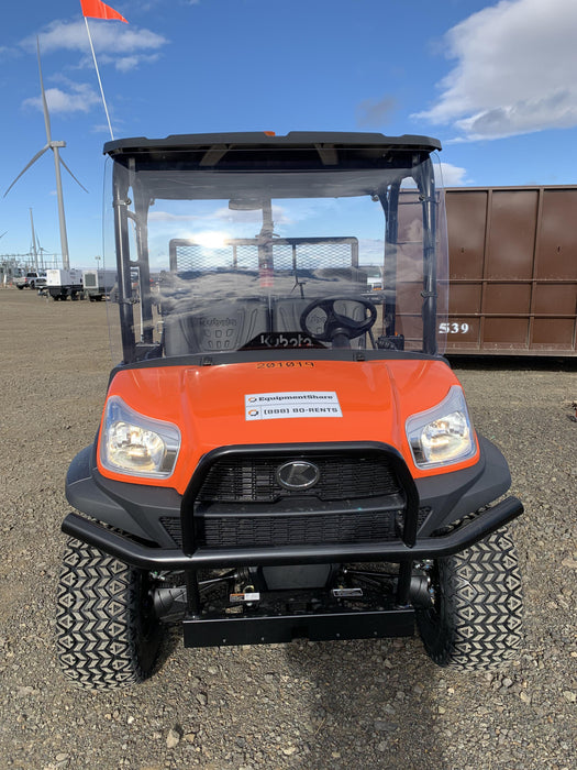 2022 Kubota RTV-X1140W-H Plastic Canopy, Windshield Acrylic Clear, LED Strobe Light, Wire Harness Kit, Back up Alarm