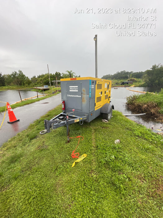 2021 ATLAS COPCO PAS 100 HF CS Enclosed