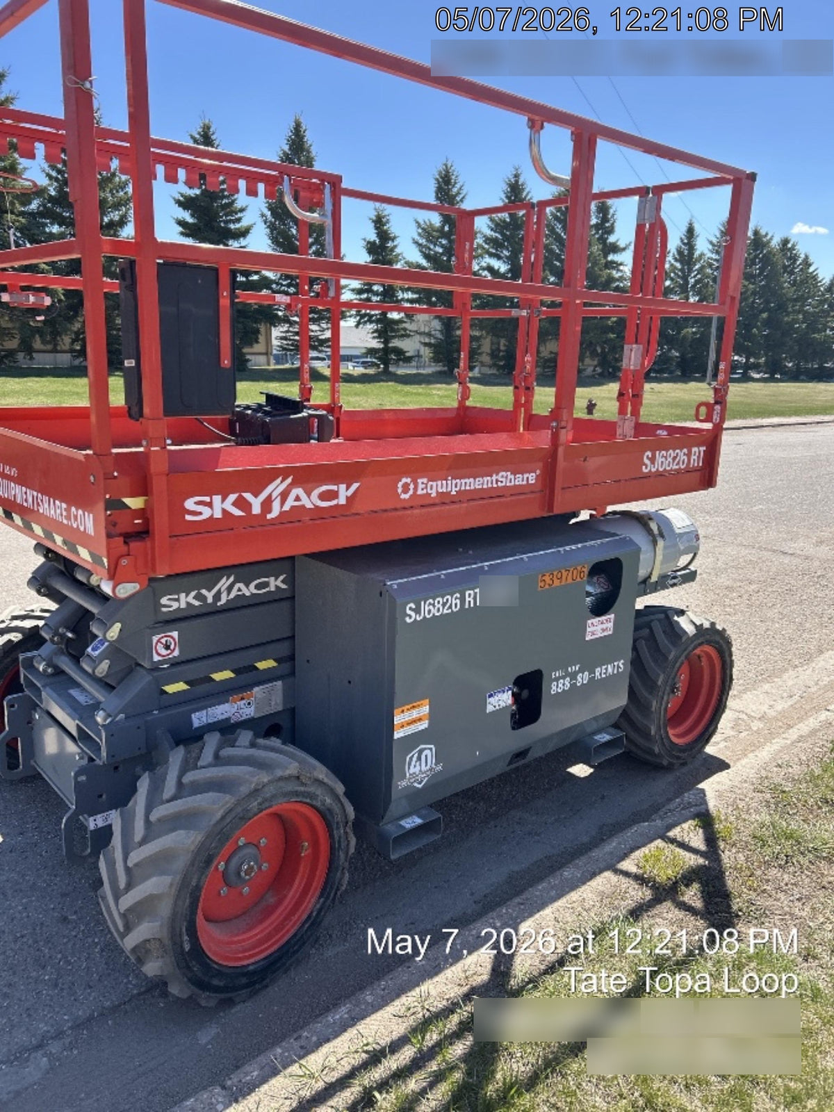 2025 SKYJACK SJ6826 RT