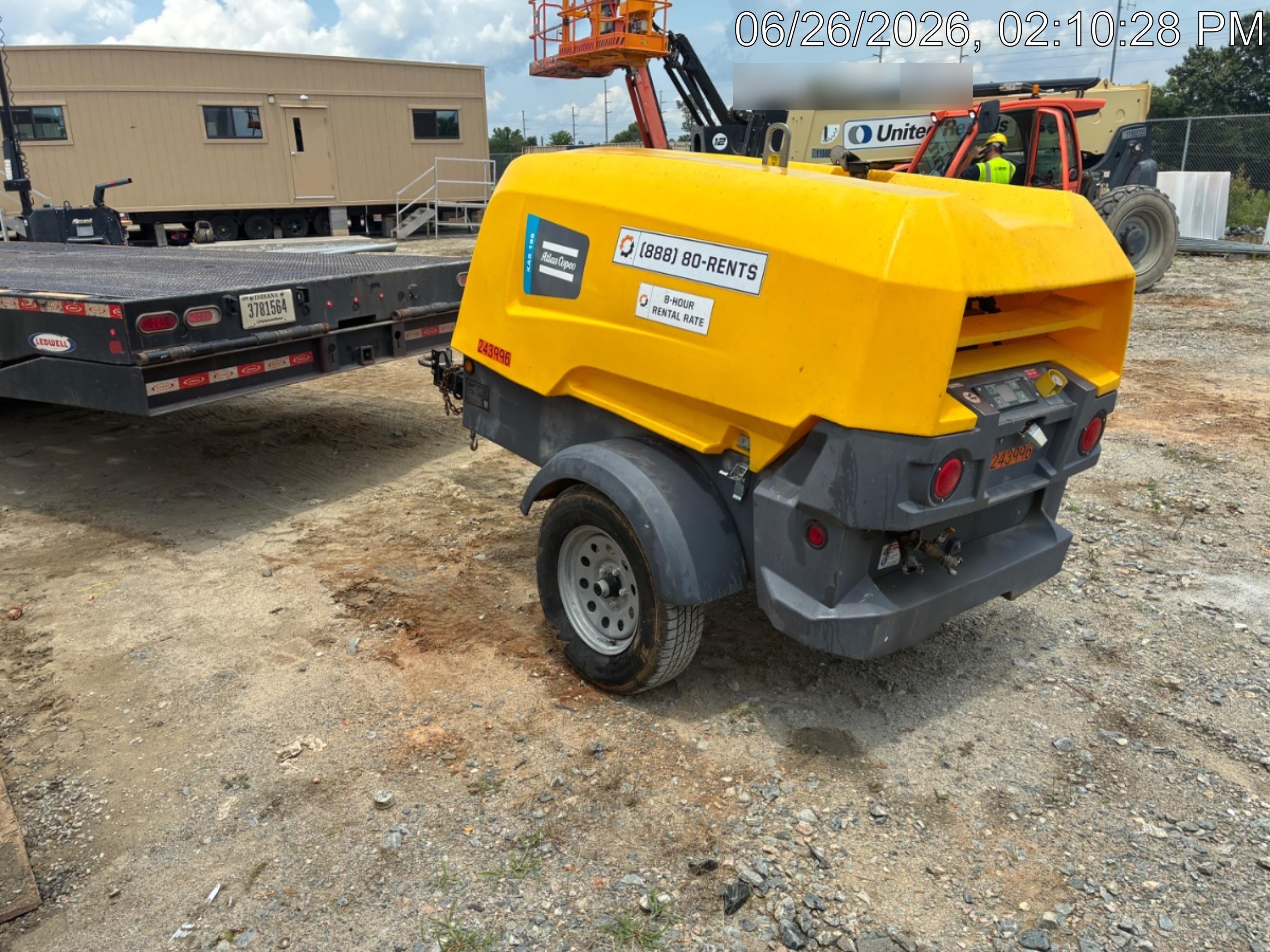 2022 ATLAS COPCO XAS188 CWK