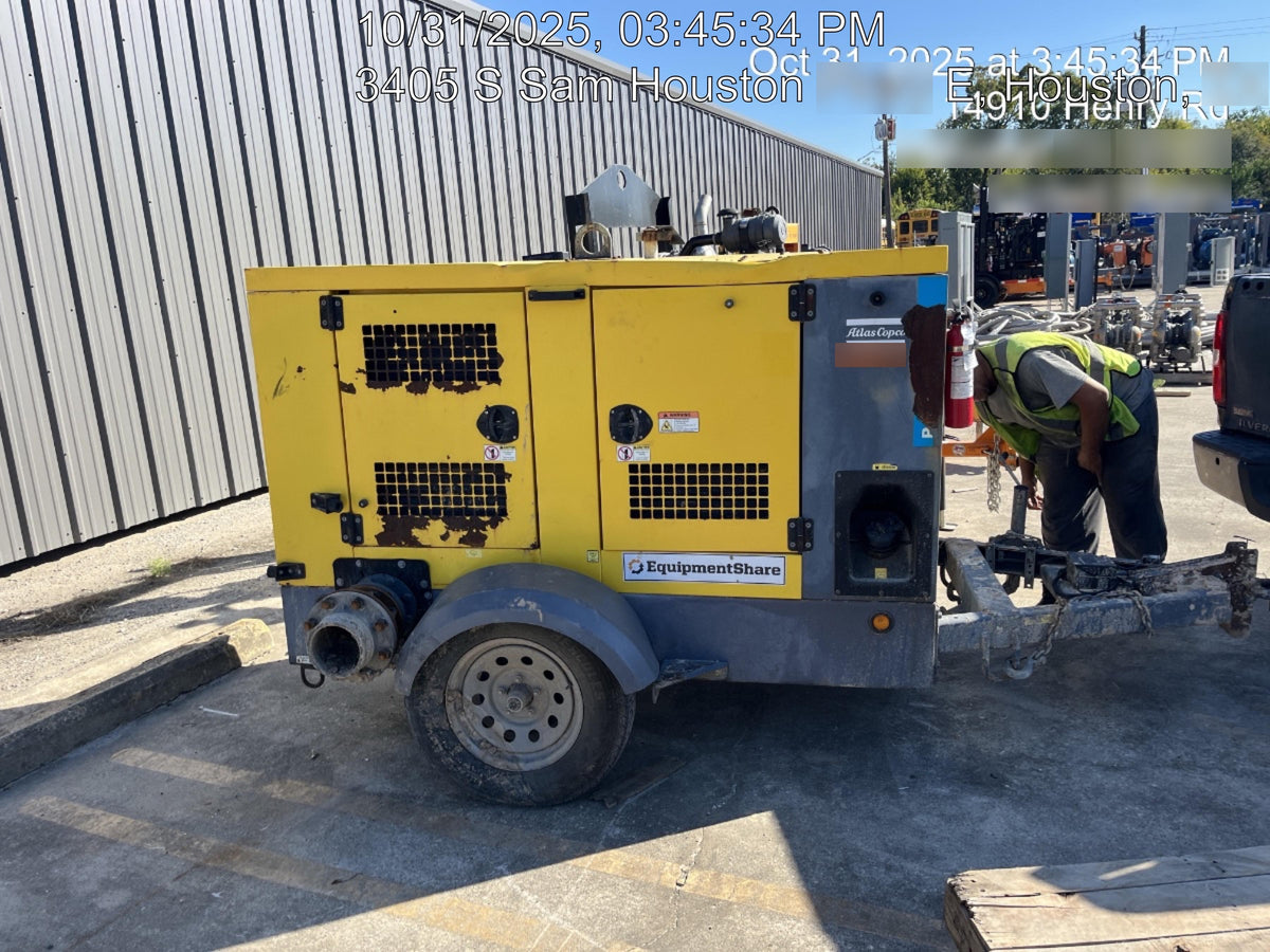 2020 ATLAS COPCO PAS 100 HF CS Enclosed