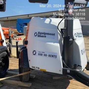 2024 Generac MLT2 Diesel, Flex Switch 120V Input, Powerzone Controller, 
(4) 320W LED Lights, 4kW Generator, 39.9 Gal Fuel Tank, 2" Ball, T3