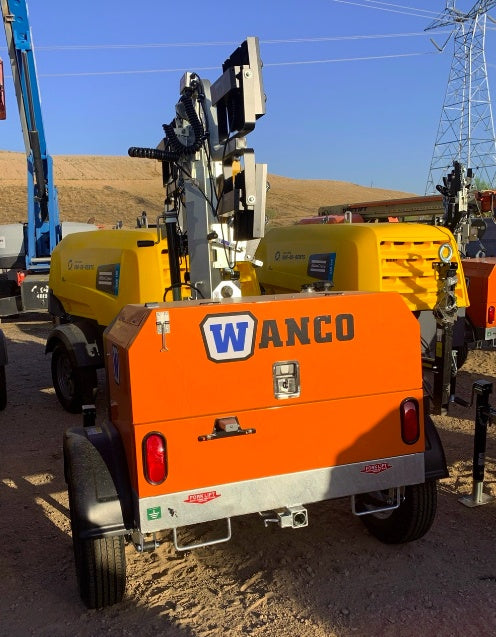 2024 Wanco WLTT-4MM4K Diesel, Deep Sea Controller, Shore Power Plug, Auto Start, (4) 350W LED Floodlights, 4kW Generator, 60 Gal Fuel Tank, 2" Ball, T3