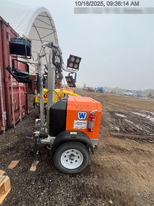 2024 Wanco WLTT-4MM4K Diesel, Deep Sea Controller, Shore Power Plug, Auto Start, (4) 350W LED Floodlights, 4kW Generator, 60 Gal Fuel Tank, 2" Ball, T3